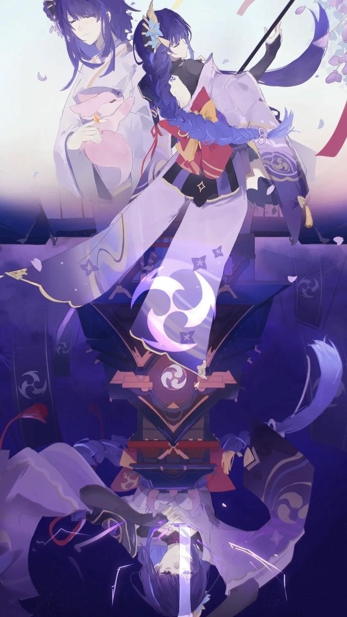 Raiden Shogun đẹp cực