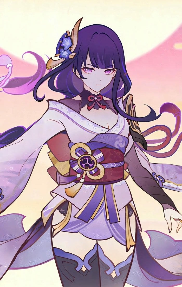 Raiden Shogun đẹp nhất