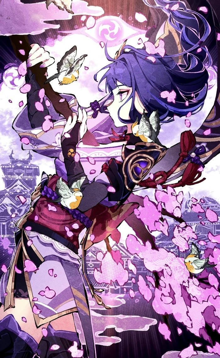 Raiden Shogun siêu xinh