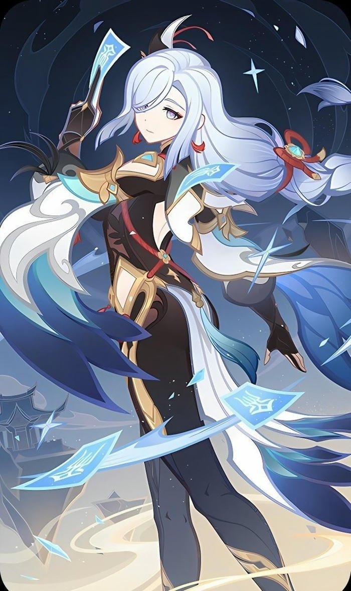 Shenhe cực dễ thương