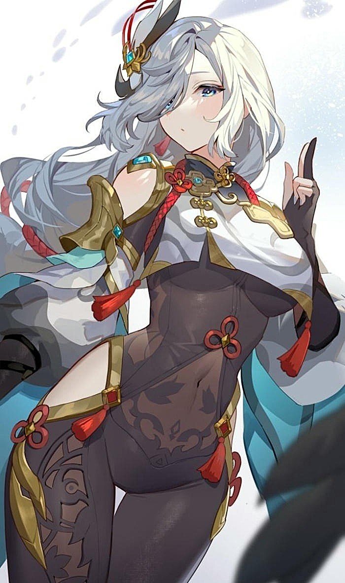 Shenhe siêu dễ thương