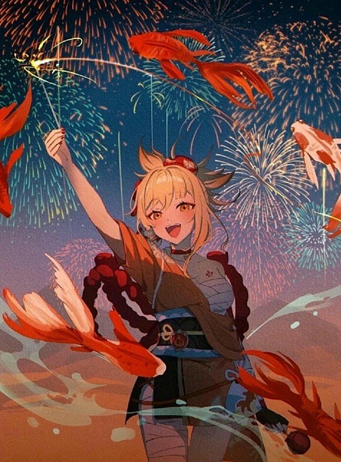 Yoimiya siêu đáng yêu