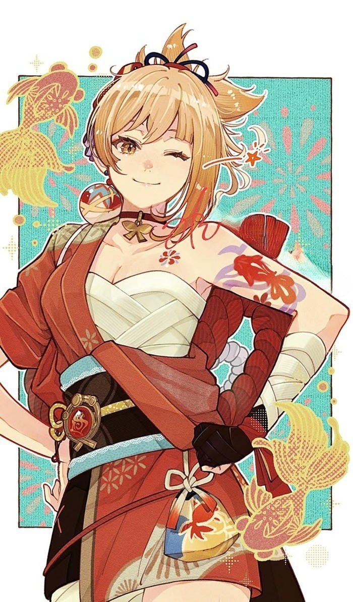 Yoimiya siêu dễ thương