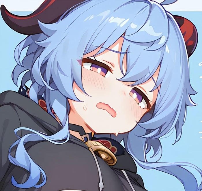 ảnh Ganyu cực cute