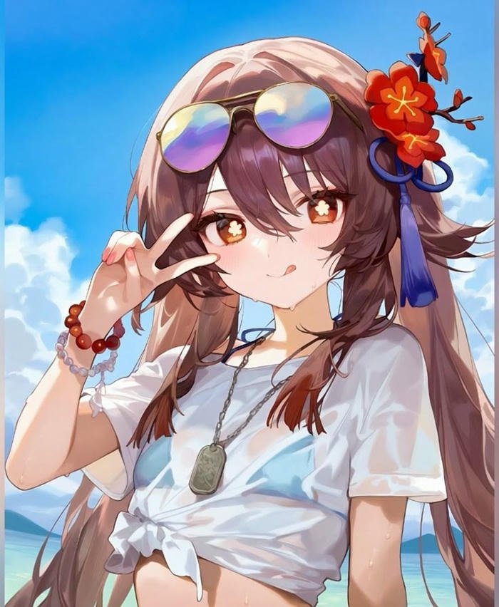 ảnh Hu Tao cực xinh