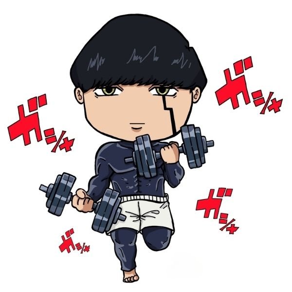 ảnh Mashle chibi chất