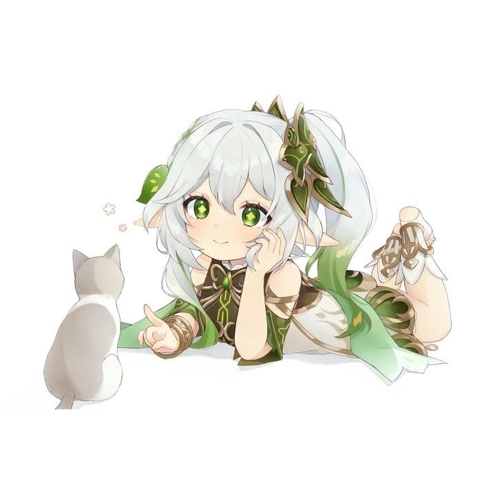 ảnh Nahida đáng yêu