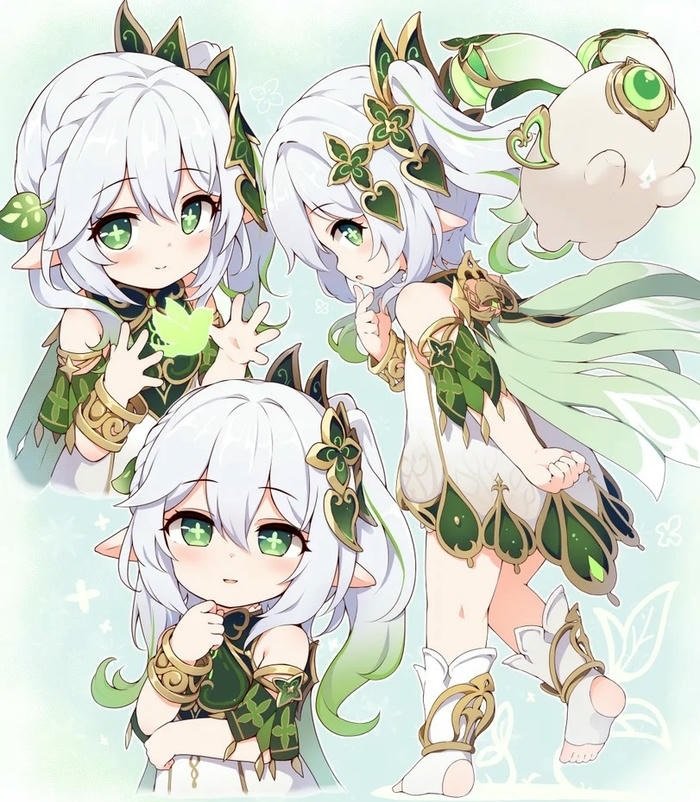 ảnh Nahida đáng yêu cực