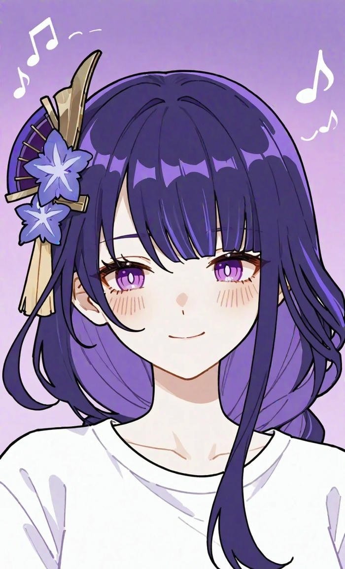 ảnh Raiden Shogun xinh