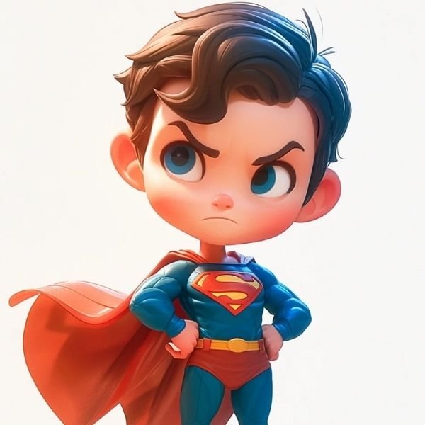 ảnh Superman chibi đẹp nhất