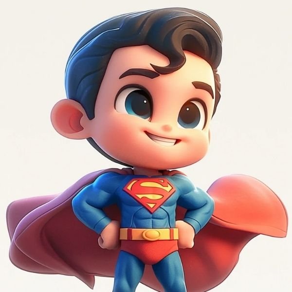 ảnh Superman chibi đẹp