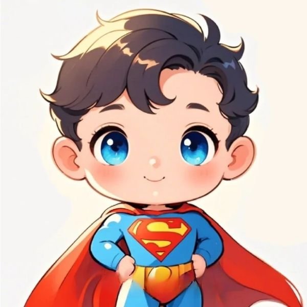 ảnh Superman chibi hd