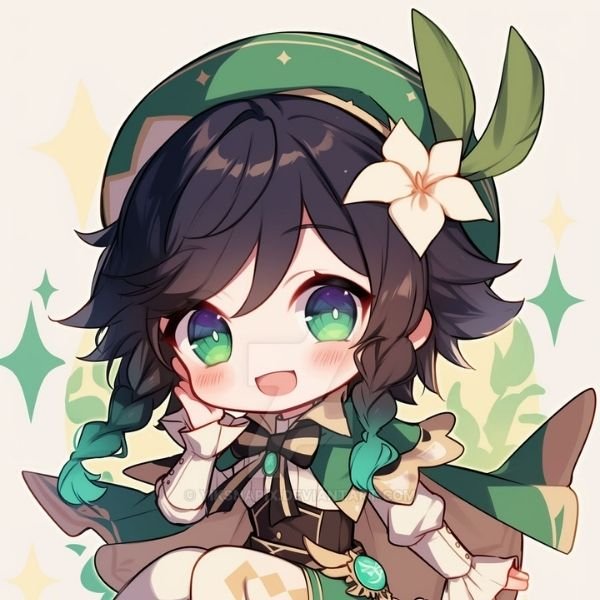 ảnh Venti chibi dễ thương