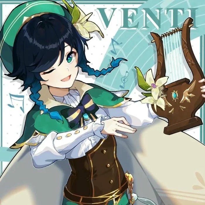 ảnh Venti đáng yêu