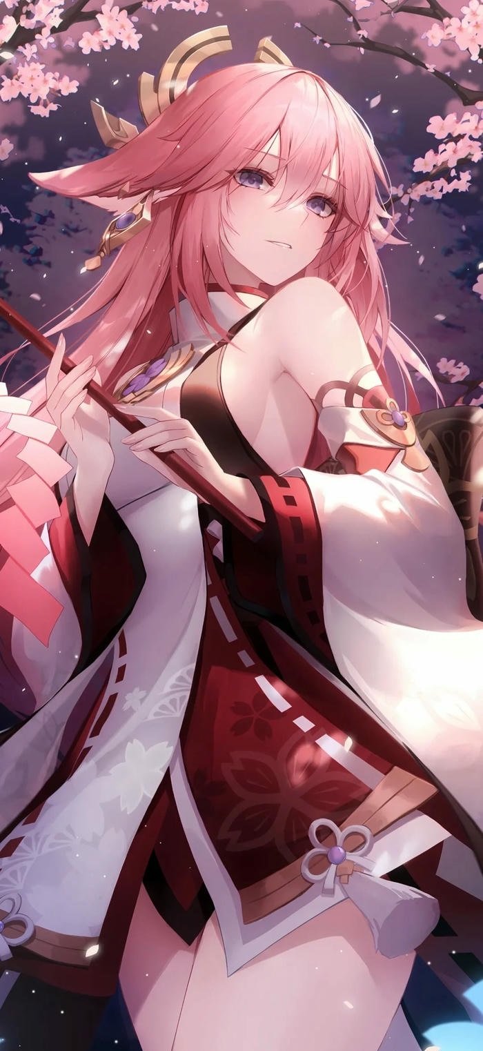 ảnh Yae Miko cực đẹp