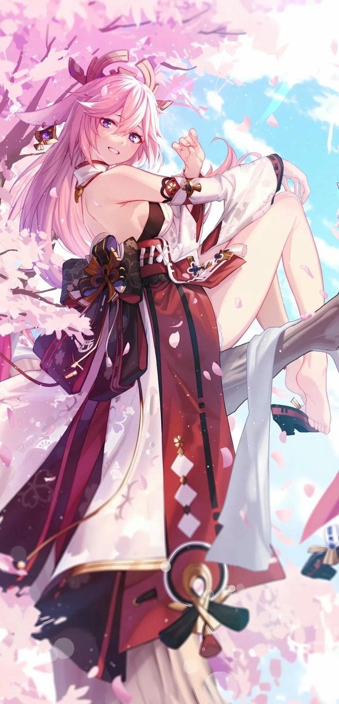 ảnh Yae Miko siêu đẹp