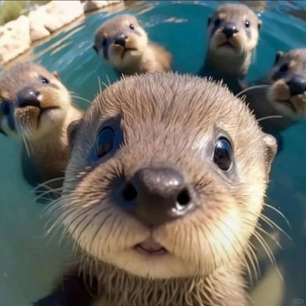 ảnh avatar rái cá đẹp nhất