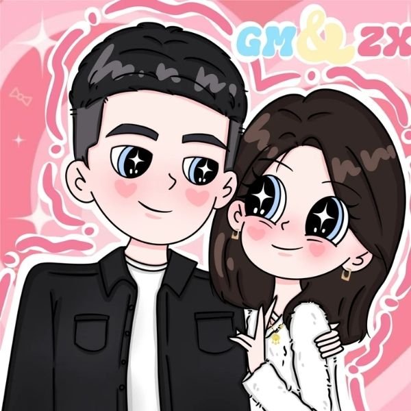 ảnh cặp đôi chibi cực đẹp