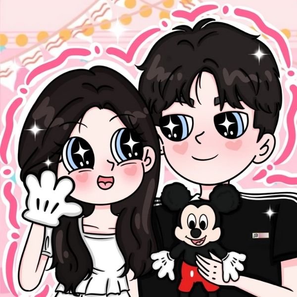 ảnh cặp đôi chibi đẹp