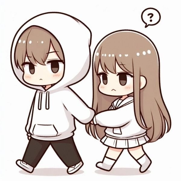 ảnh cặp đôi chibi hd