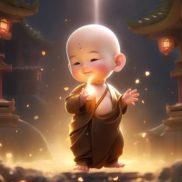 ảnh chú tiểu chibi 4k