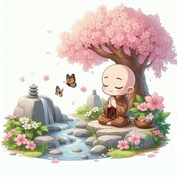 ảnh chú tiểu chibi dễ thương