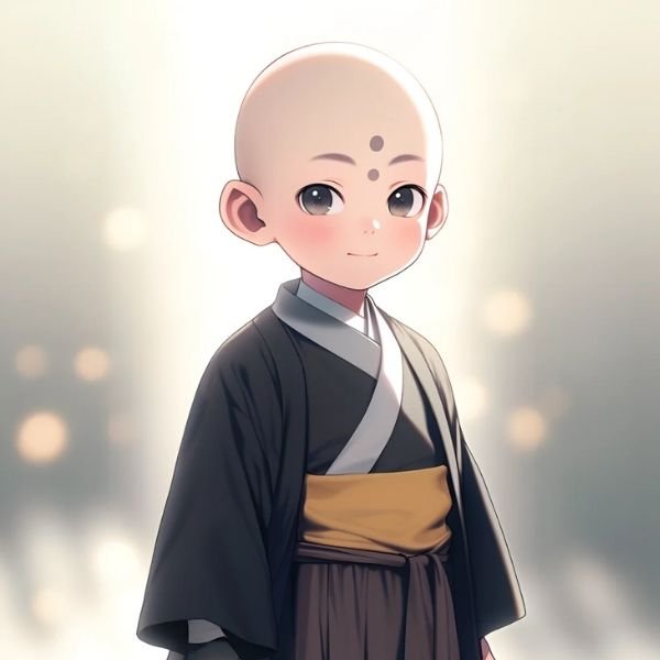 ảnh chú tiểu chibi ngầu