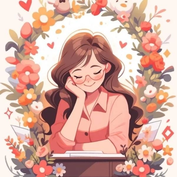 ảnh cô giáo chibi hd