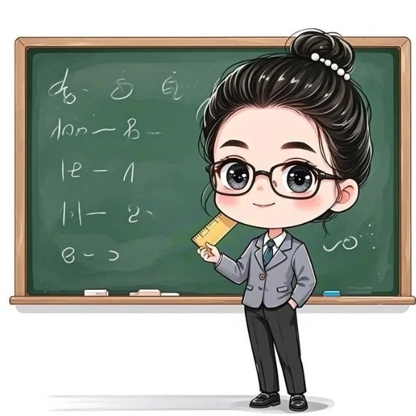 ảnh cô giáo chibi ngầu