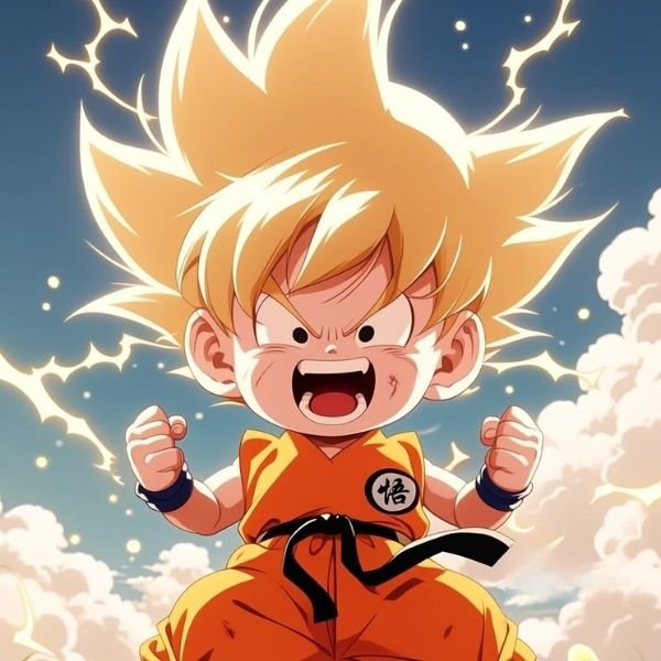 ảnh goku chibi 3d