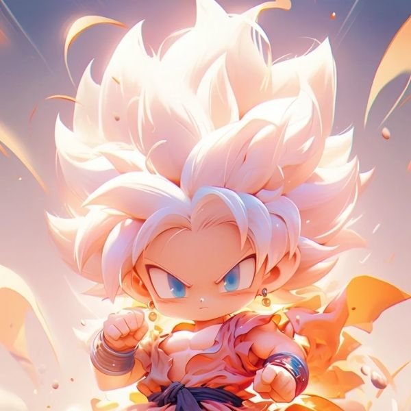 ảnh goku chibi 4k