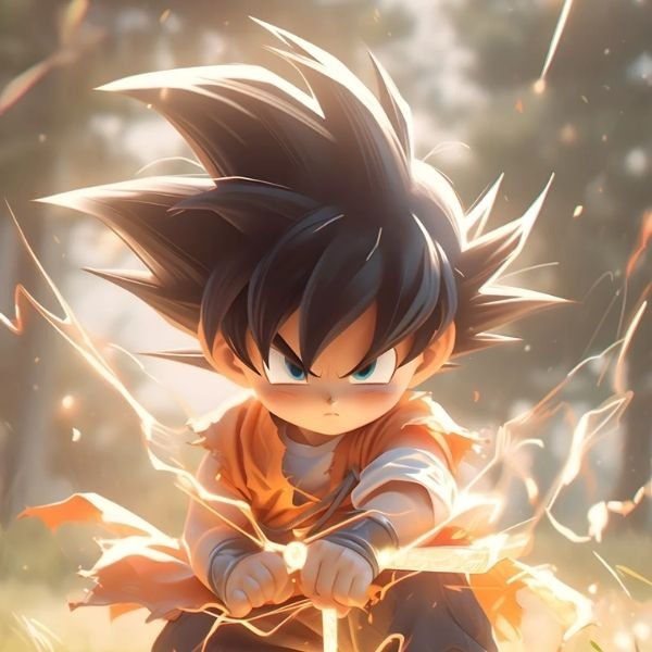 ảnh goku chibi cực chất