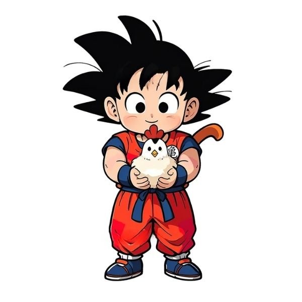 ảnh goku chibi cực đẹp