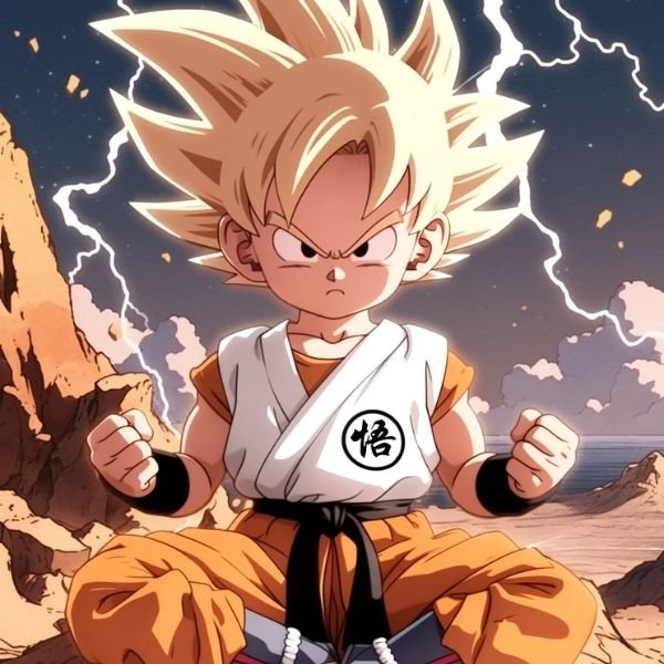 ảnh goku chibi cực ngầu