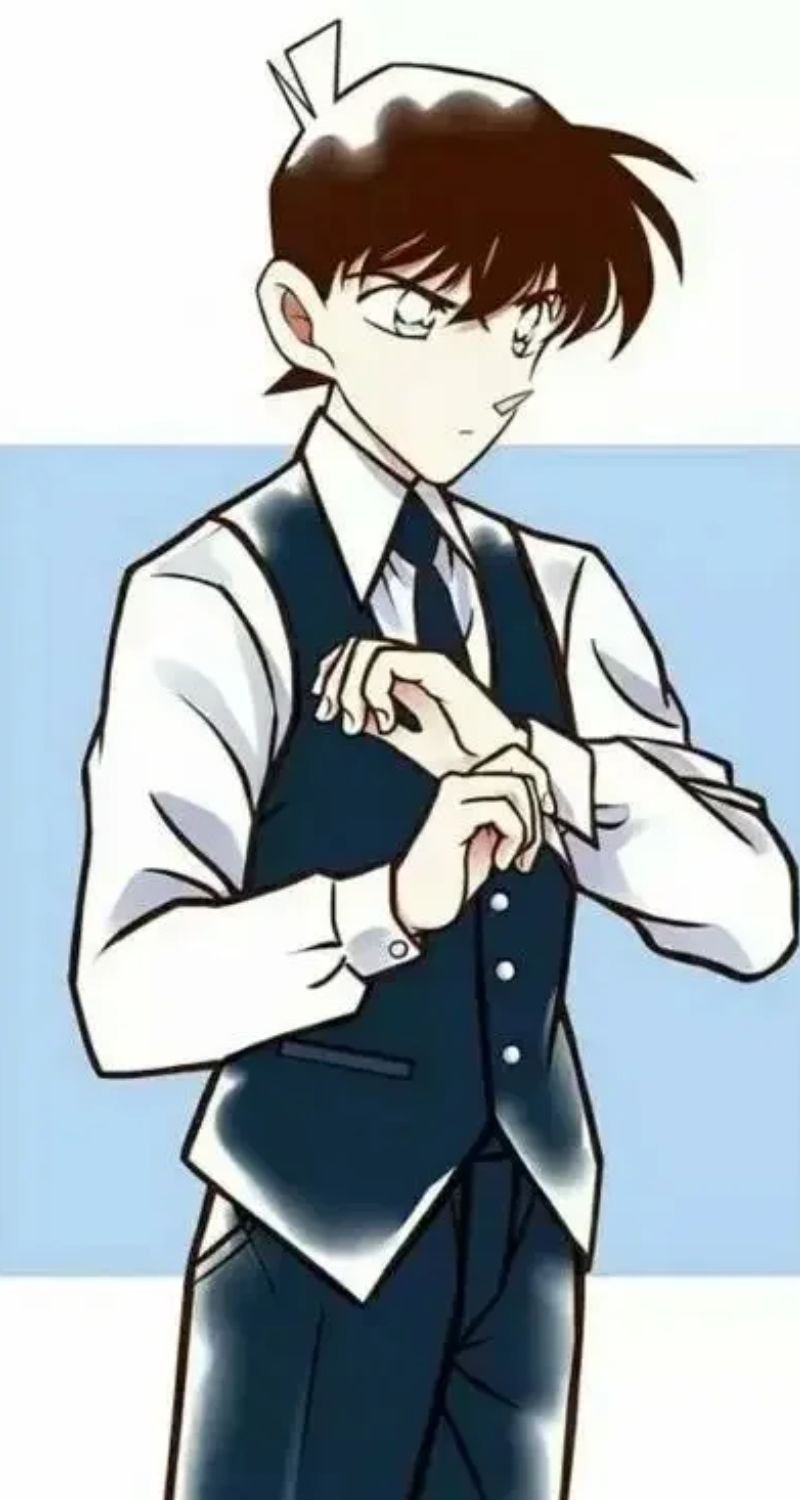 ảnh kudo shinichi buồn