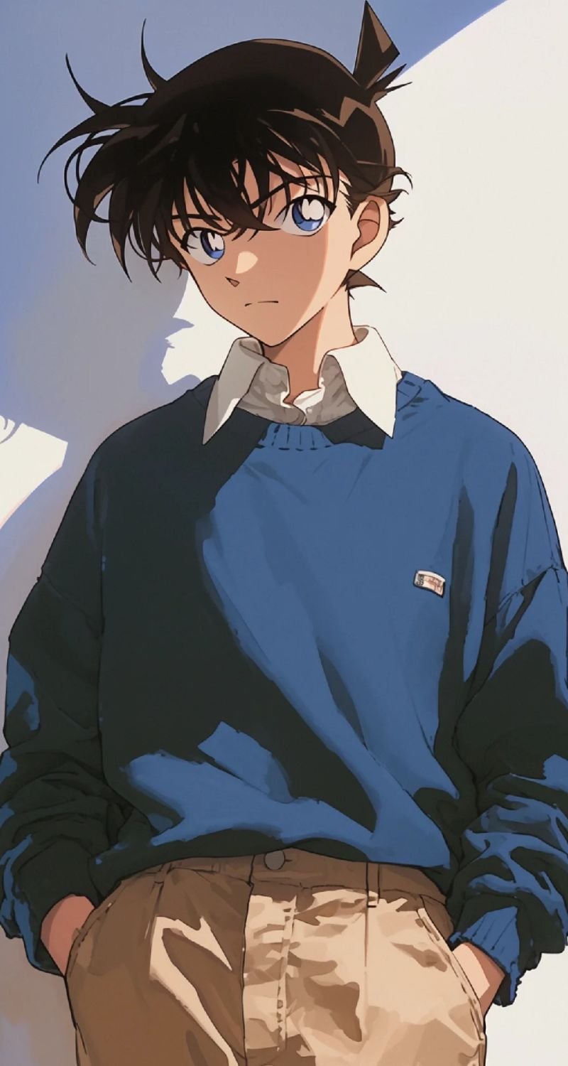 ảnh kudo shinichi đáng yêu