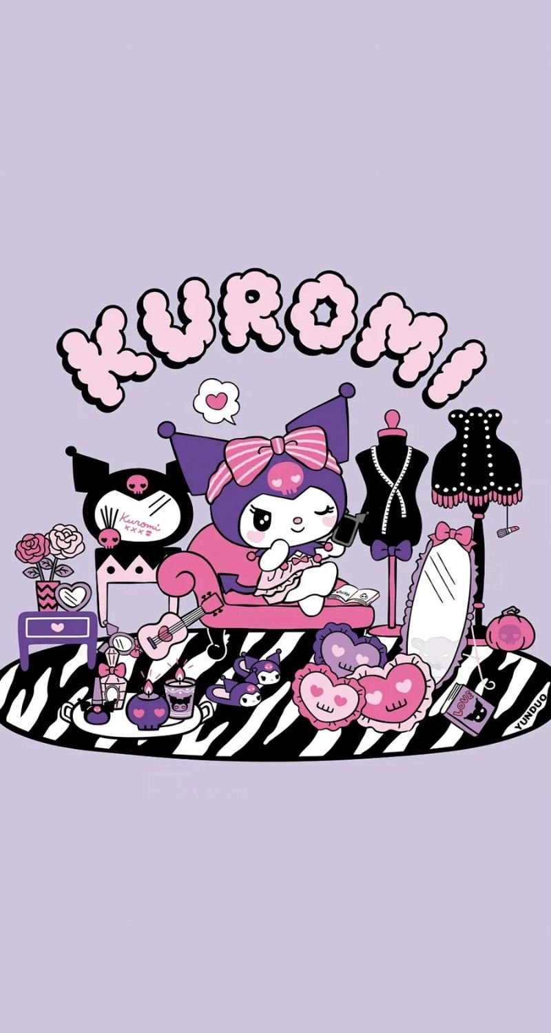 ảnh kuromi quyễn rũ
