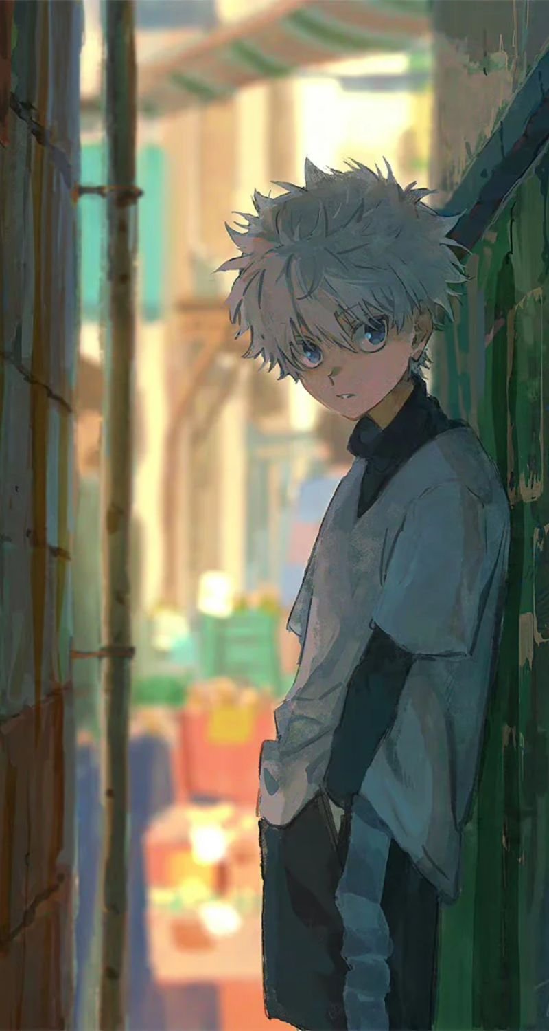 ảnh nền killua đẹp