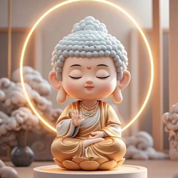 ảnh nền phật chibi đẹp