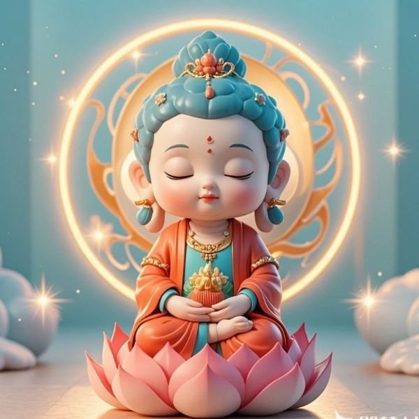 ảnh nền phật chibi hd