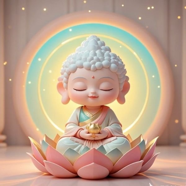 ảnh nền phật chibi siêu đẹp