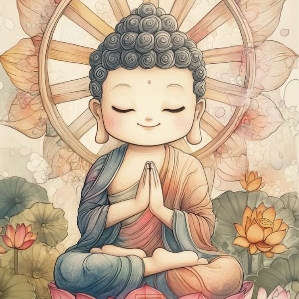 ảnh phật chibi cực đẹp