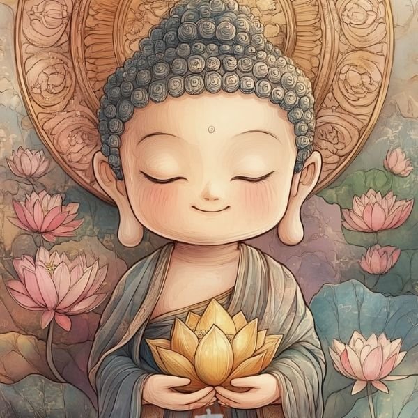 ảnh phật chibi đẹp nhất