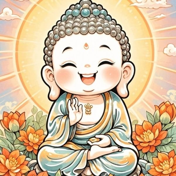ảnh phật chibi hd