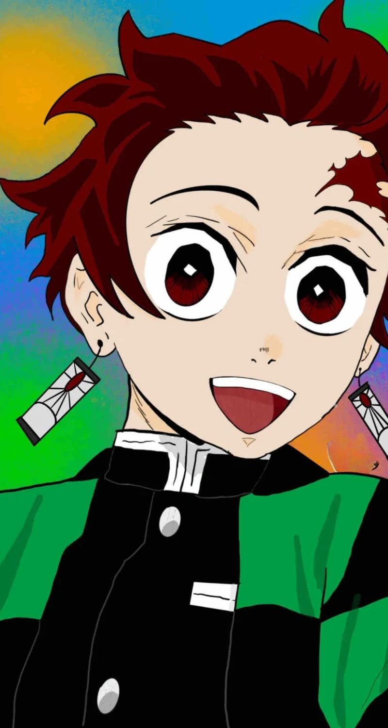 ảnh tanjiro cực đẹp