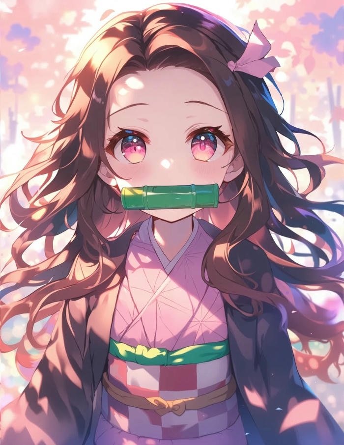 anime nezuko chibi cute