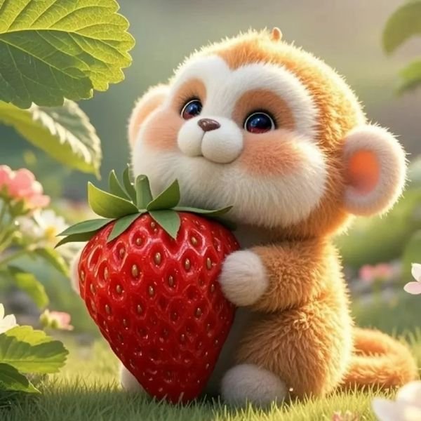 avatar quả dâu cực chất