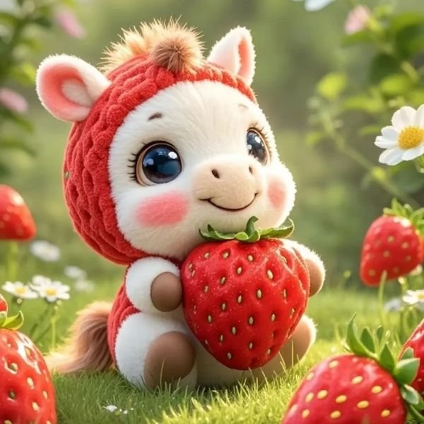 avatar quả dâu cực đẹp