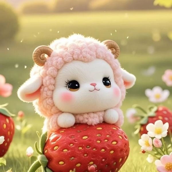 avatar quả dâu siêu đẹp