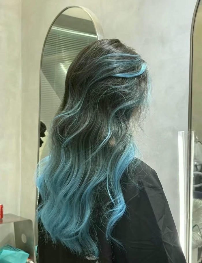 balayage xanh